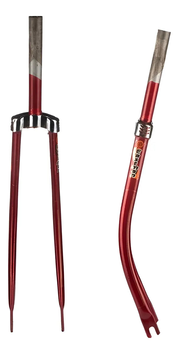 Tenedor para Bicicleta Turismo 28” en Acero Rojo