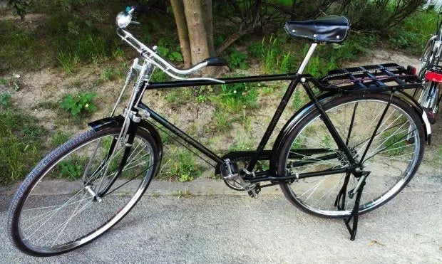 Parador Trasero / Pata Para Bicicleta Turismo R28 Eastman Cromado