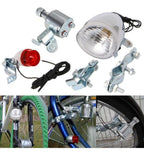 Kit Lámpara y Dinamo para Bicicleta turismo vintage 12 V