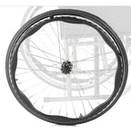 Llantas Silla Ruedas 22 X 1 3/8 Con Neumático - 2 Unidades Negro