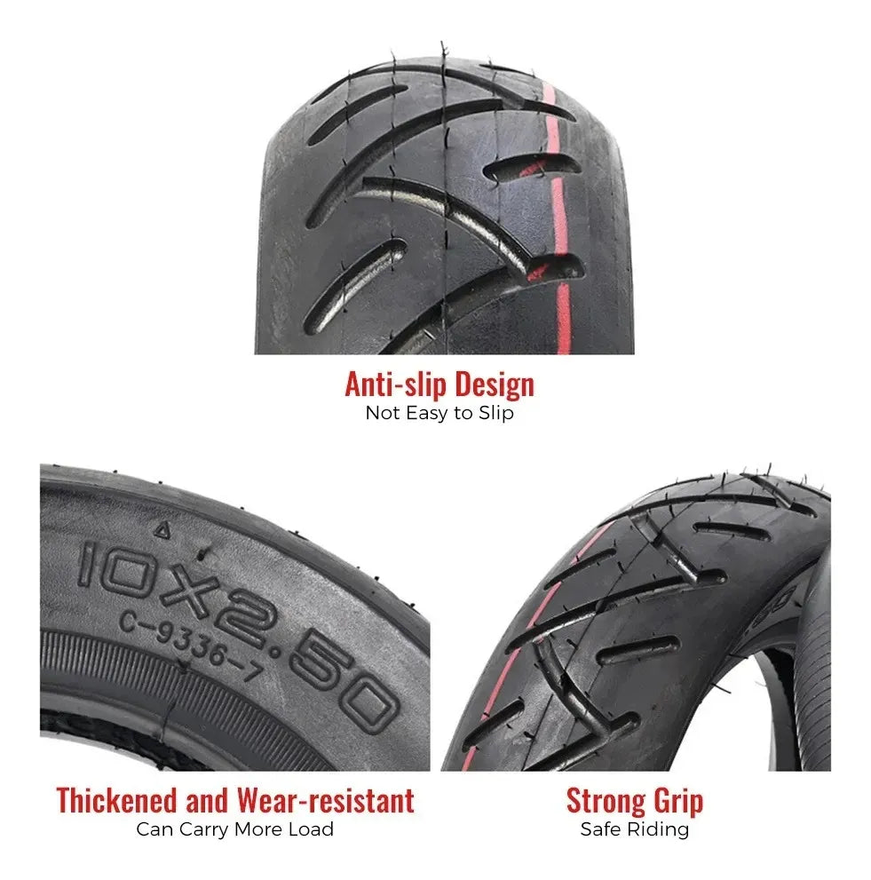 Llanta 10x2.50 CST Original para Patineta Eléctrica – Neumático Scooter Eléctrico